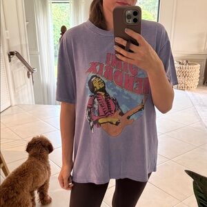 Purple Graphic T-Shirt